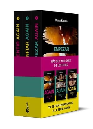 AGAIN (PACK BOLSILLO) | 9788408237730 | KASTEN, MONA | Llibreria La Gralla | Librería online de Granollers