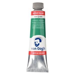 ACRÍLIC VAN GOGH TALENS 40ML 619 VERD FOSC PERMANENT | 8712079049805 | 22056190 | Llibreria La Gralla | Librería online de Granollers