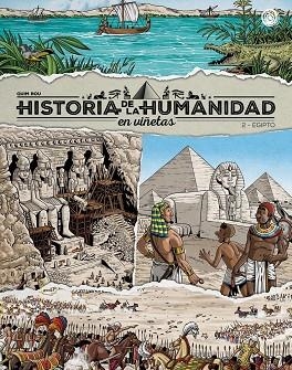 HISTORIA DE LA HUMANIDAD EN VIÑETAS - 2. EGIPTO | 9788418510977 | BOU QUIM | Llibreria La Gralla | Llibreria online de Granollers