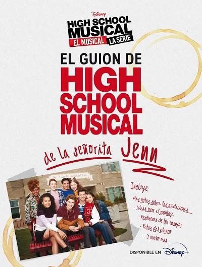 HIGH SCHOOL MUSICAL. EL GUION DE HSM DE LA SEÑORITA JENN | 9788418335143 | DISNEY | Llibreria La Gralla | Librería online de Granollers