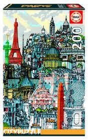 PUZZLE 200 PIEZAS PARIS | 8412668184718 | Llibreria La Gralla | Librería online de Granollers