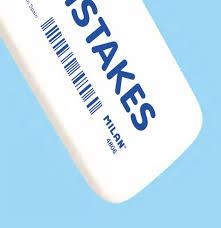 GOMA MILAN 4806 I LOVE MISTAKES | 8414034648060 | CNM4806 | Llibreria La Gralla | Librería online de Granollers