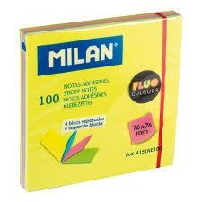 BLOC DE NOTES ADHESIVES MAGIC 76X76 | 8411574089995 | 4151NE100 | Llibreria La Gralla | Llibreria online de Granollers