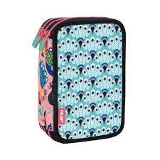 PLUMIER 3 PISOS AMB CONTINGUT PEACOCK MILAN | 8411574089216 | Llibreria La Gralla | Llibreria online de Granollers