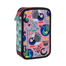 PLUMIER 3 PISOS AMB CONTINGUT PEACOCK MILAN | 8411574089209 | Llibreria La Gralla | Llibreria online de Granollers