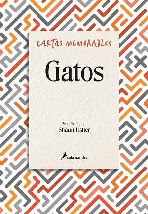 CARTAS MEMORABLES GATOS | 9788416295180 | USHER, SHAUN | Llibreria La Gralla | Librería online de Granollers