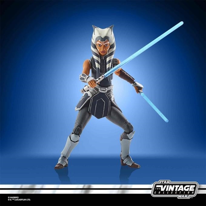 VIN AHSOKA TANO (MANDALORE) FIGURA 10 CM STAR WARS VINTAGE | 5010993834372 | HASBRO | Llibreria La Gralla | Llibreria online de Granollers