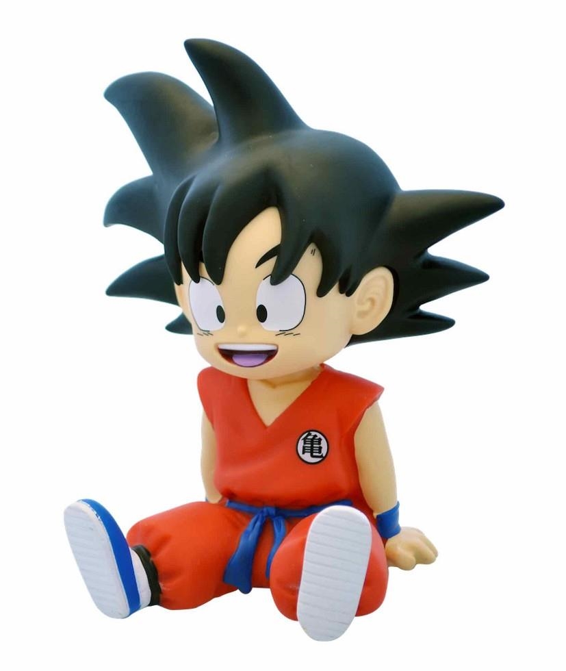 SON GOKU SENTADO MINI HUCHA 13,5 CM PVC DRAGON BALL | 3521320800622 | PLASTOY | Llibreria La Gralla | Llibreria online de Granollers