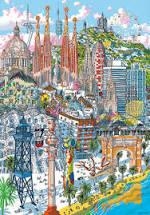 CITY PUZZLE BARCEONA 200 PECES | 8412668184732 | VVAA | Llibreria La Gralla | Librería online de Granollers