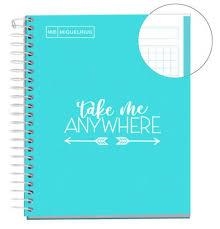 LLIBRETA NBOOK1 A5 MR 90GR MESSAGES BLAU CEL | 8422593465608 | 46560 | Llibreria La Gralla | Llibreria online de Granollers