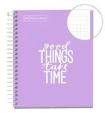 LLIBRETA NBOOK1 A5 MR 90GR MESSAGES LAVANDA | 8422593465622 | 46562 | Llibreria La Gralla | Librería online de Granollers