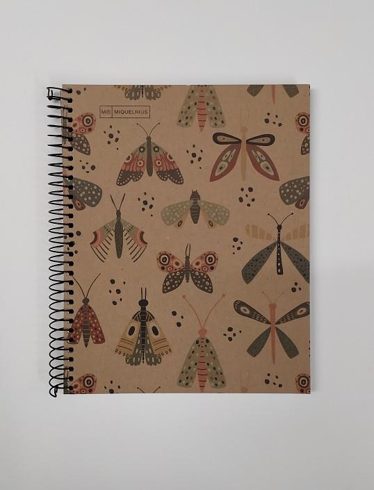 LLIBRETA NBOOK1 A5 MR 80GR ECOBUTTERFLY | 8422593061077 | 6107 | Llibreria La Gralla | Librería online de Granollers