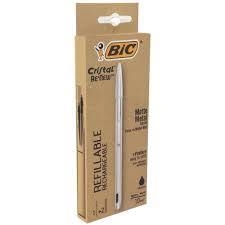 PACK BOLIGRAF BIC CRISTAL METAL NEGRE+ 2 RECANVIS | 3086123640122 | 997201 | Llibreria La Gralla | Llibreria online de Granollers