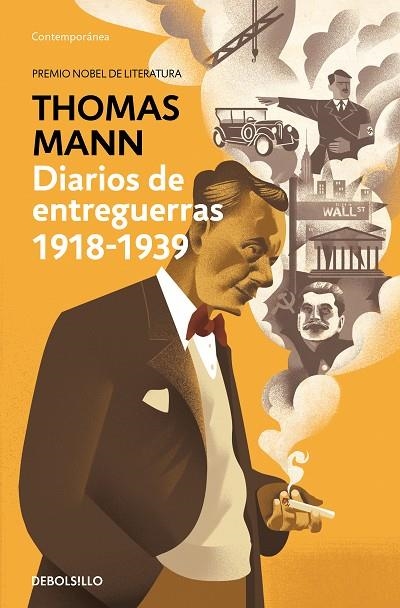 DIARIOS DE ENTREGUERRAS 1918-1939 (BOLSILLO) | 9788466354554 | MANN, THOMAS | Llibreria La Gralla | Librería online de Granollers