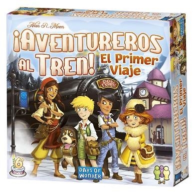 AVENTUREROS AL TREN. EL PRIMER VIAJE | 8249682082740 | MOON, ALAN R, | Llibreria La Gralla | Llibreria online de Granollers