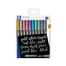 SET 10UN RETOLADORS STAEDTLER BRUSH  | 4007817077887 | 8321 TB10 | Llibreria La Gralla | Librería online de Granollers