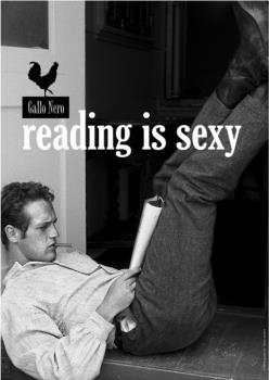 PÓSTER READING IS SEXY PAUL NEWMAN | 0798190188225 | GALLO NERO | Llibreria La Gralla | Llibreria online de Granollers