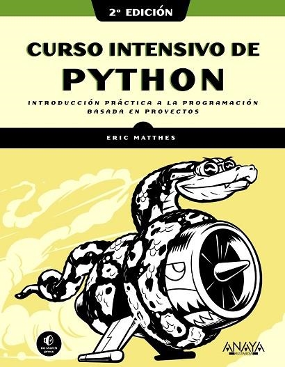 CURSO INTENSIVO DE PYTHON, 2ª EDICIÓN | 9788441543348 | MATTHES, ERIC | Llibreria La Gralla | Llibreria online de Granollers