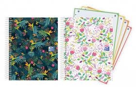 LLIBRETA NBOOK 5 A5 120 F 90G OXFORD FLORS | 8412771037635 | 400147953 | Llibreria La Gralla | Llibreria online de Granollers