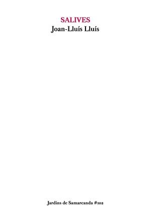 SALIVES | 9788497667272 | LLUÍS, JOAN-LLUÍS | Llibreria La Gralla | Llibreria online de Granollers