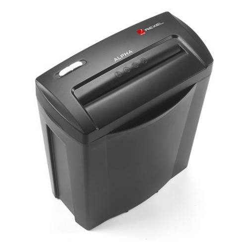 DESTRUCTORA REXEL ALPHA 6MM/5 FULLES | 5028252255097 | REX2102020 | Llibreria La Gralla | Llibreria online de Granollers