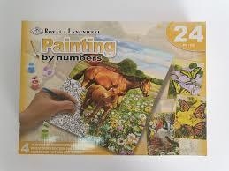 SET PINTAR AMB NUMEROS ASSORTIT 4 LAMINES | 090672080967 | 80967 | Llibreria La Gralla | Librería online de Granollers