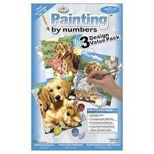 SET PINTAR AMB NUMEROS ASSORTIT 3 LAMINES | 090672265173 | Llibreria La Gralla | Llibreria online de Granollers