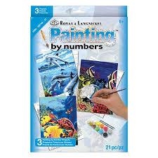 SET PINTAR AMB NUMEROS ASSORTIT 3 LAMINES | 090672266170 | Llibreria La Gralla | Llibreria online de Granollers