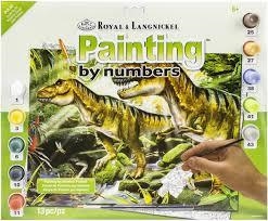 SET PINTAR AMB NUMEROS DINOSAURES | 090672373717 | Llibreria La Gralla | Llibreria online de Granollers
