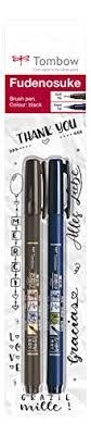 BLISTER TOMBOW FUDENOSUKE  PUNTA PINZELL 2 UN | 4003198110588 | WS-BHS-2P | Llibreria La Gralla | Librería online de Granollers