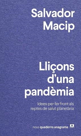 LLIÇONS D'UNA PANDÈMIA | 9788433916501 | MACIP, SALVADOR | Llibreria La Gralla | Llibreria online de Granollers