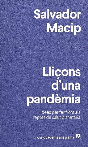 LLIÇONS D'UNA PANDÈMIA | 9788433916501 | MACIP, SALVADOR | Llibreria La Gralla | Librería online de Granollers