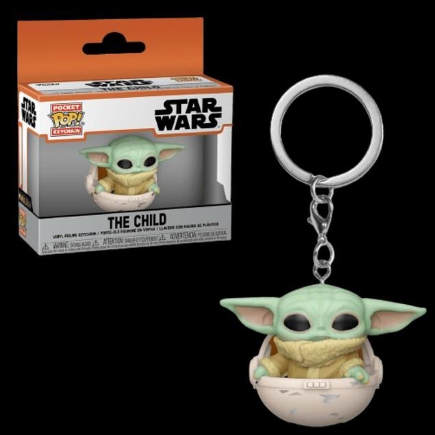 LLAVERO POCKET FUNKO POP THE CHILD STAR WARS THE MANDALORIAN | 8896985304460 | FUNKO | Llibreria La Gralla | Librería online de Granollers