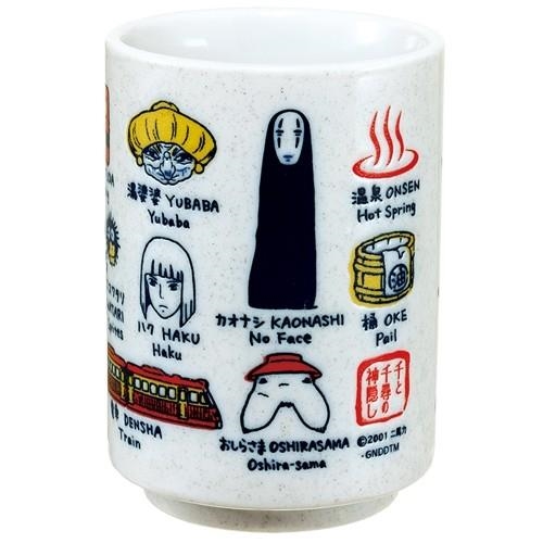 TAZA DE TE JAPONES EL VIAJE DE CHIHIRO | 4990593183050 | SEMIC | Llibreria La Gralla | Llibreria online de Granollers