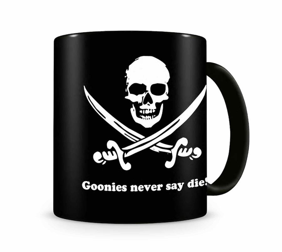 NEVER SAY DIE TAZA CERAMICA THE GOONIES | 8436535277907 | SD TOYS | Llibreria La Gralla | Llibreria online de Granollers