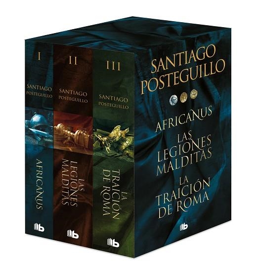TRILOGÍA AFRICANUS (EDICIÓN PACK CON: EL HIJO DEL CONSUL | LAS LEGIONES MALDITAS | 9788413143064 | POSTEGUILLO, SANTIAGO | Llibreria La Gralla | Librería online de Granollers