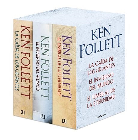 TRILOGÍA THE CENTURY (EDICIÓN PACK CON: LA CAÍDA DE LOS GIGANTES | EL INVIERNO D | 9788466356749 | FOLLETT, KEN | Llibreria La Gralla | Librería online de Granollers