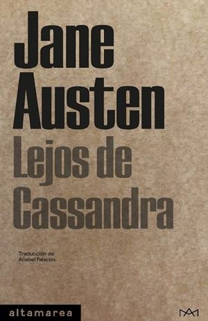 LEJOS DE CASSANDRA | 9788418481031 | AUSTEN, JANE | Llibreria La Gralla | Librería online de Granollers