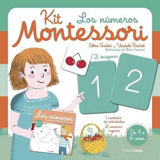 KIT MONTESSORI. LOS NÚMEROS | 9788408235446 | SANTINI, CÉLINE/KACHEL, VENDULA | Llibreria La Gralla | Librería online de Granollers