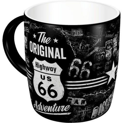 TASSA CERAMICA THE ORIGINAL HIGHWAY US 66 ADVENTURE | 4036113430126 | NOSTALGIC ART | Llibreria La Gralla | Librería online de Granollers