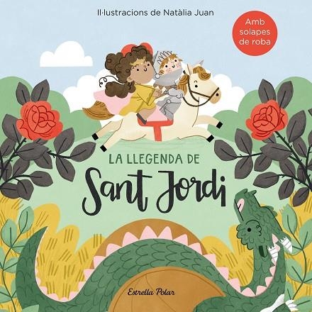 LLEGENDA DE SANT JORDI AMB SOLAPES DE ROBA, LA | 9788418443411 | JUAN ABELLÓ, NATÀLIA | Llibreria La Gralla | Llibreria online de Granollers