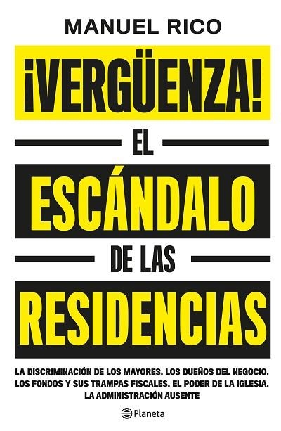 ¡VERGÜENZA! | 9788408239079 | RICO, MANUEL | Llibreria La Gralla | Librería online de Granollers
