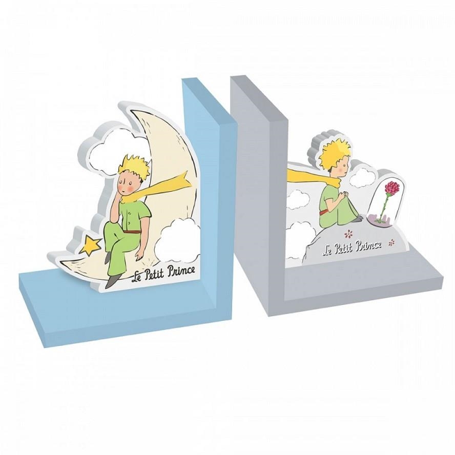AGUANTA LLIBRES DE FUSTA EL PETIT PRINCEP | 3453131156059 | ENESCO | Llibreria La Gralla | Llibreria online de Granollers