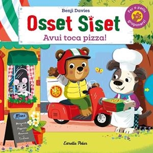 OSSET SISET. AVUI TOCA PIZZA! | 9788418135842 | DAVIES, BENJI | Llibreria La Gralla | Librería online de Granollers