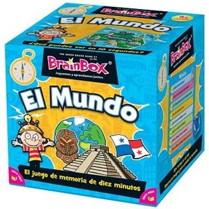 BRAINBOX. EL MUNDO | 8435407633582 | GREEN BOARD GAME | Llibreria La Gralla | Llibreria online de Granollers