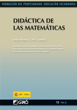 DIDACTICA DE LAS MATEMATICAS | 9788499800448 | GOÑI, JESUS MARIA | Llibreria La Gralla | Llibreria online de Granollers