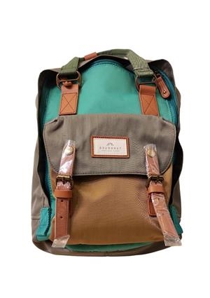 MOTXILLA DOUGHNUT MACAROON GRISA VERDA COMBINADA | 4895222508115 | PEPDO10E210741 | Llibreria La Gralla | Librería online de Granollers