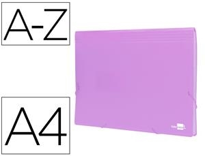 CARPETA CLASSIFICADORA ACORDIO PLASTC 13 S LAVANDA | 8423473110564 | 11056 | Llibreria La Gralla | Librería online de Granollers