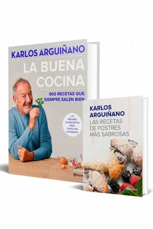 BUENA COCINA, LA + RECETARIO DE POSTRES (PACK ARGUIÑANO) | 8432715131298 | ARGUIÑANO, KARLOS | Llibreria La Gralla | Librería online de Granollers