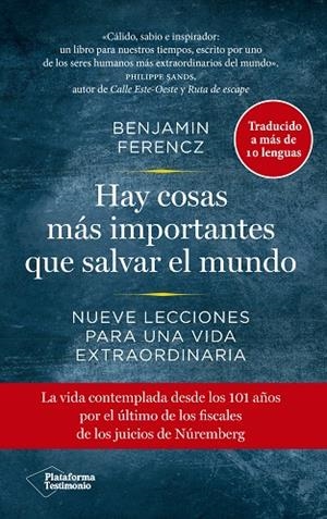 HAY COSAS MÁS IMPORTANTES QUE SALVAR EL MUNDO | 9788418582226 | FERENCZ, BENJAMIN | Llibreria La Gralla | Librería online de Granollers